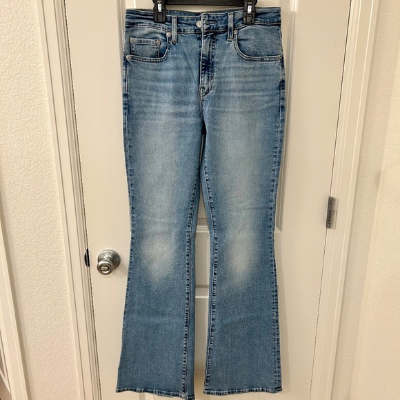 Levi’s 726 HIGH RISE FLARE WOMEN'S JEANS 29 x 34 - Picture 3 of 8